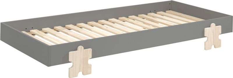 Vipack - Modulo - Bed - Grijs - 3 Stuks - Stapelbaar