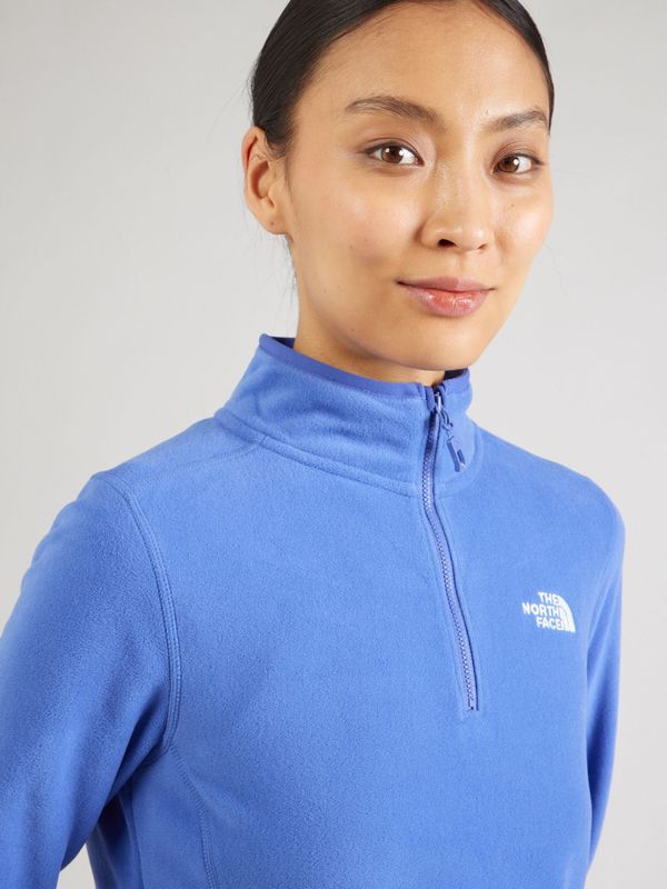 The North Face - 100 Glacier 1/4 Zip - Fleece - Indigo Plum - Gerecycled Microfleece