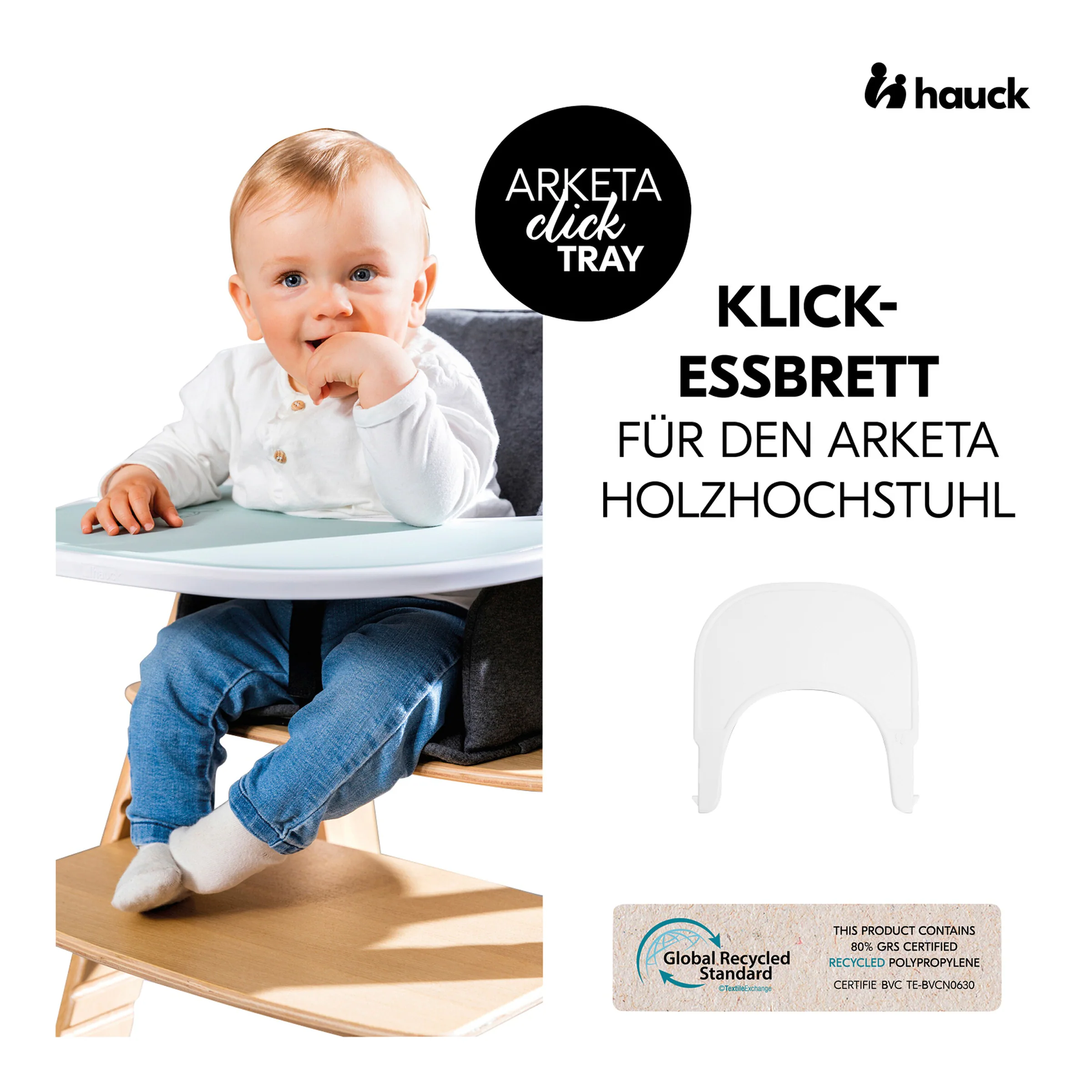 Hauck Essbrett für Hochstuhl Arketa