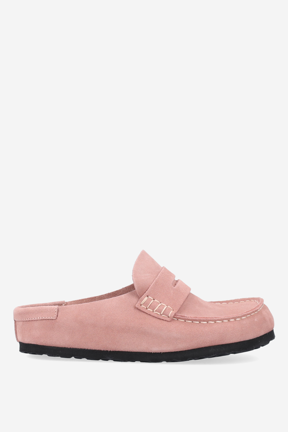 Naples wrapped suede clogs