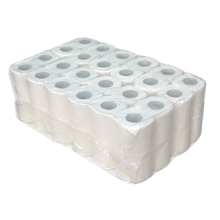 Toiletpapier Flushable 48rl Cellulose 2laags t1 200vel rapid flush wit 48 rollen (50629-1)