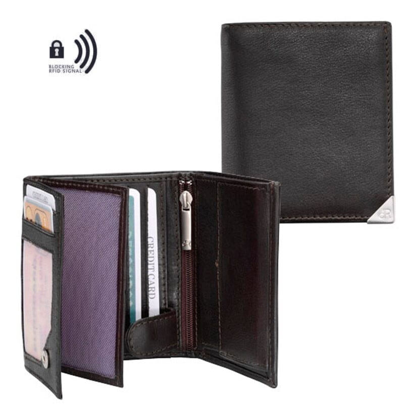 dR Amsterdam Toronto Hoge Billfold 15500 Donkerbruin