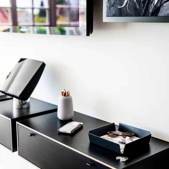Lind DNA - Tablett Square Mini Double, Cloud braun / Nupo hellgrau - anthrazit