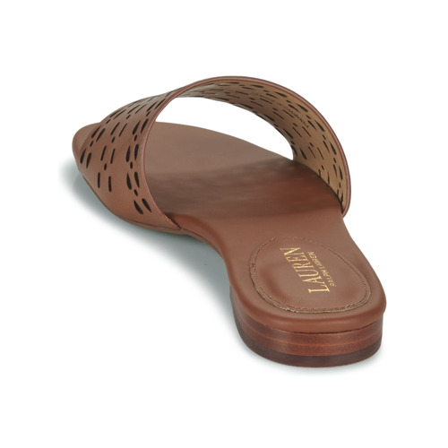Lauren Ralph Lauren - ANDEE-SANDALS-FLAT SANDAL Cognac