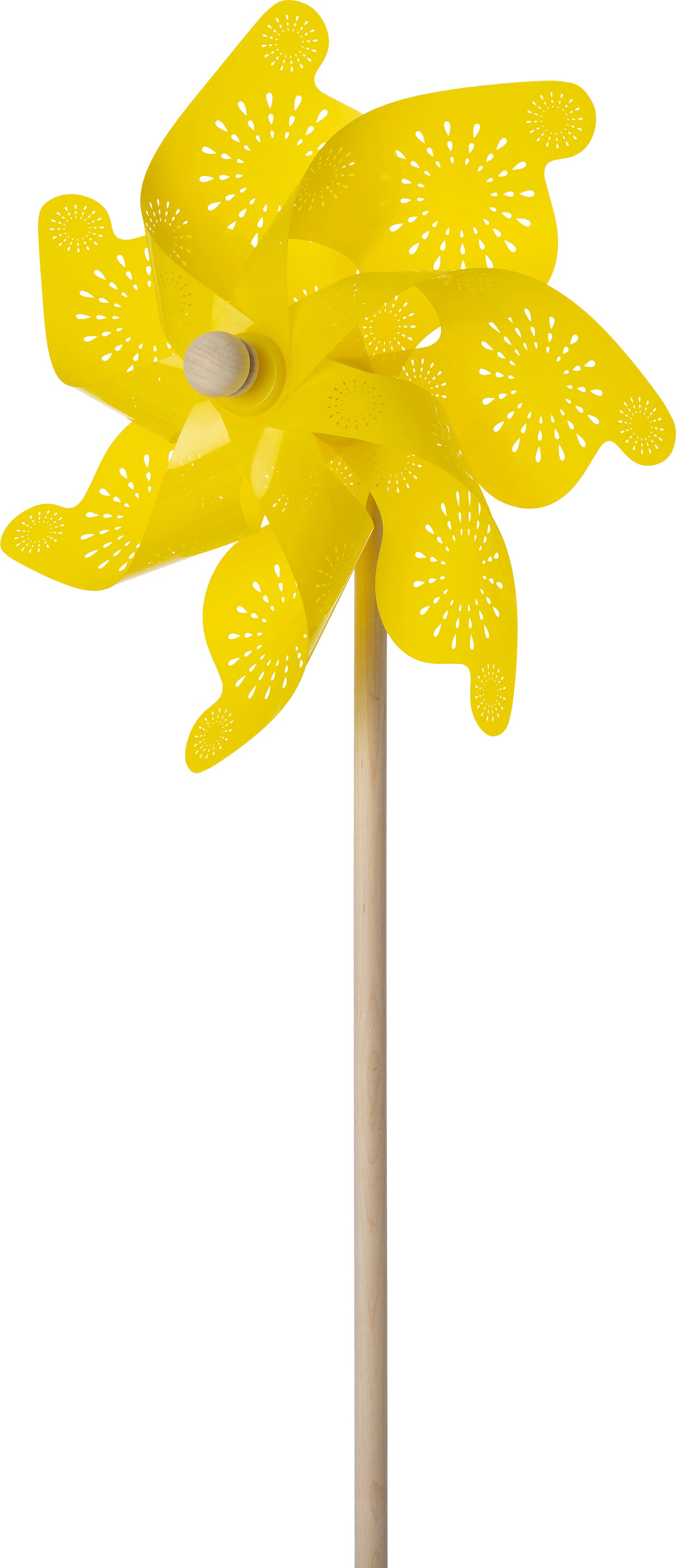 Intratuin tuinsteker windmolen Marij geel D 42 H 110 cm