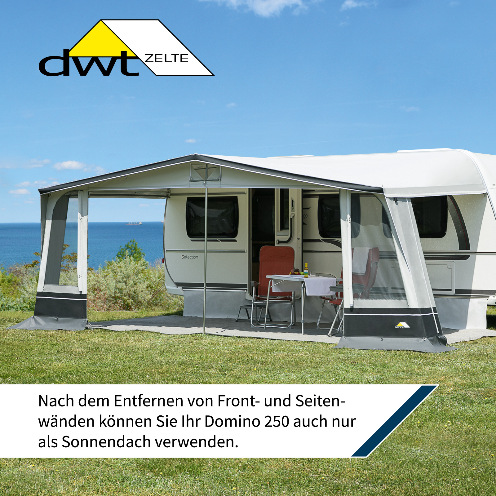 DWT Domino 250 Maat 12 (881-910) caravanvoortent