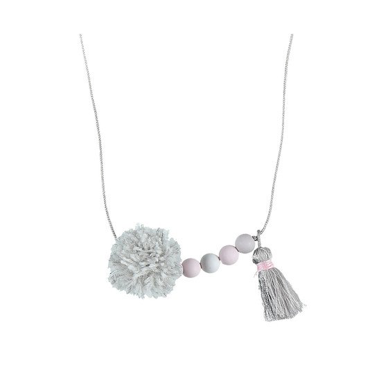 Collier Fille pompom   argenté        Taille unique   de               Noukies