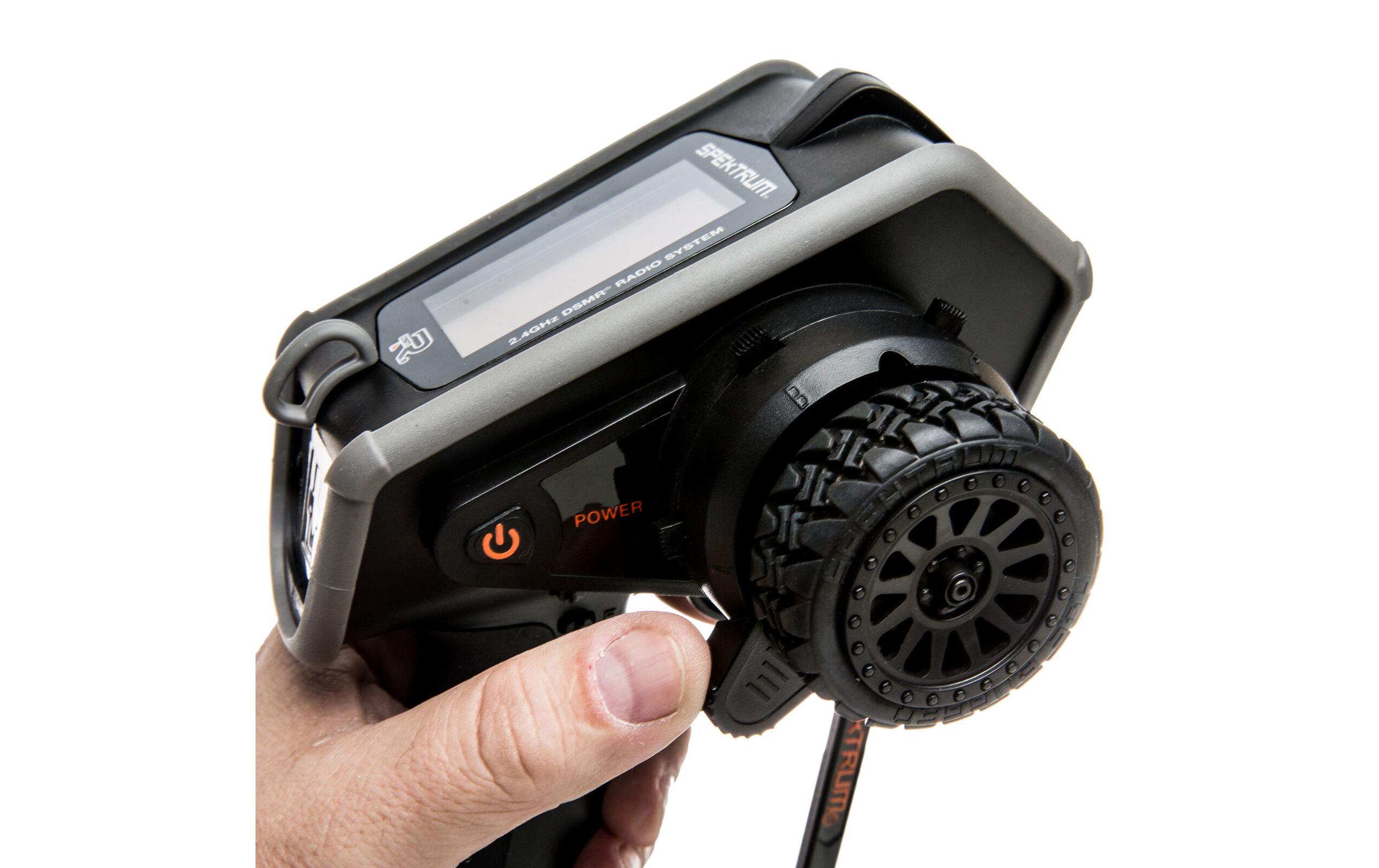 Fernsteuerung DX5 Rugged DSMR mit SR515<br>Solider 5-Kanal Sender für RC Fahrzeuge