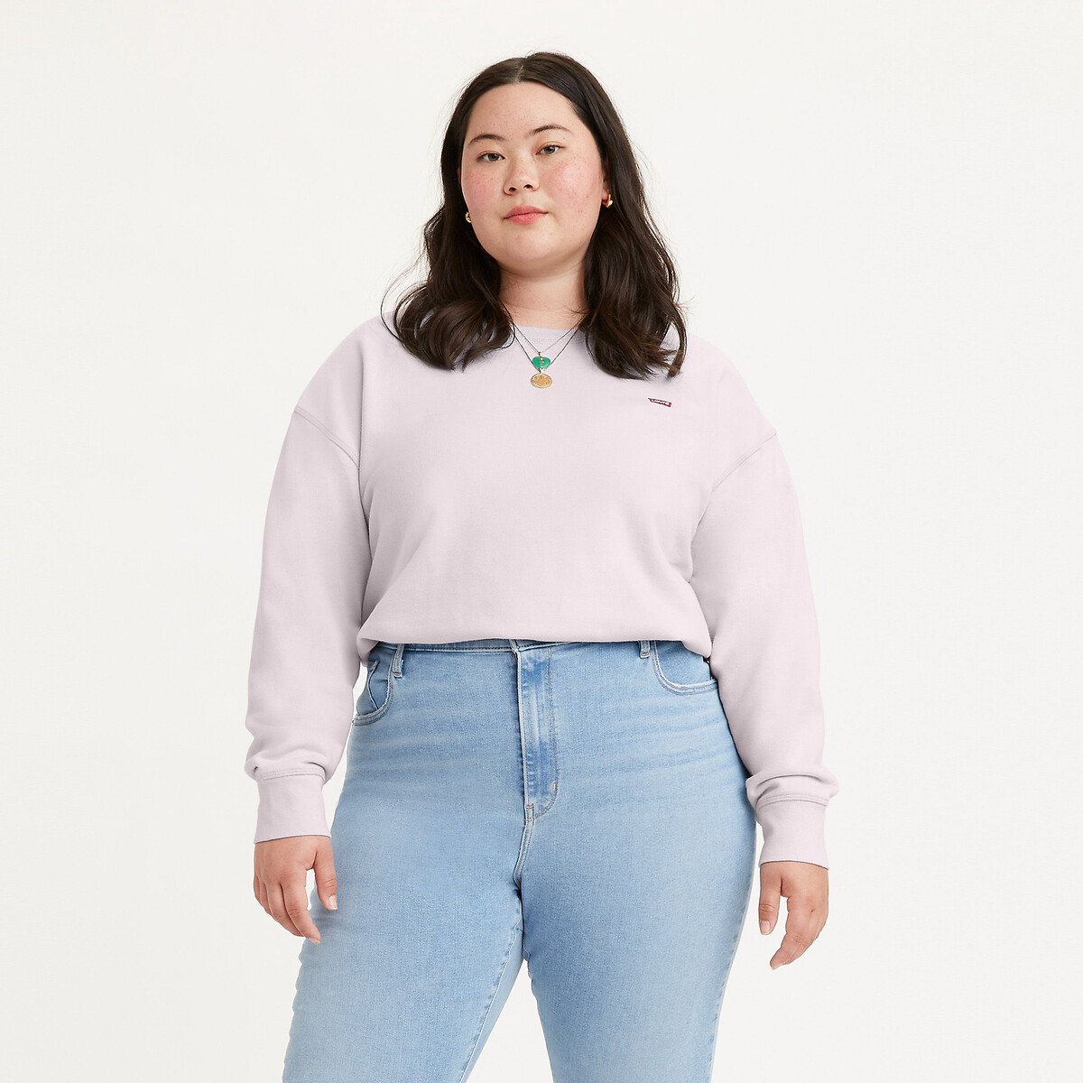 Suéter LEVI'S PLUS, com logo na frente
