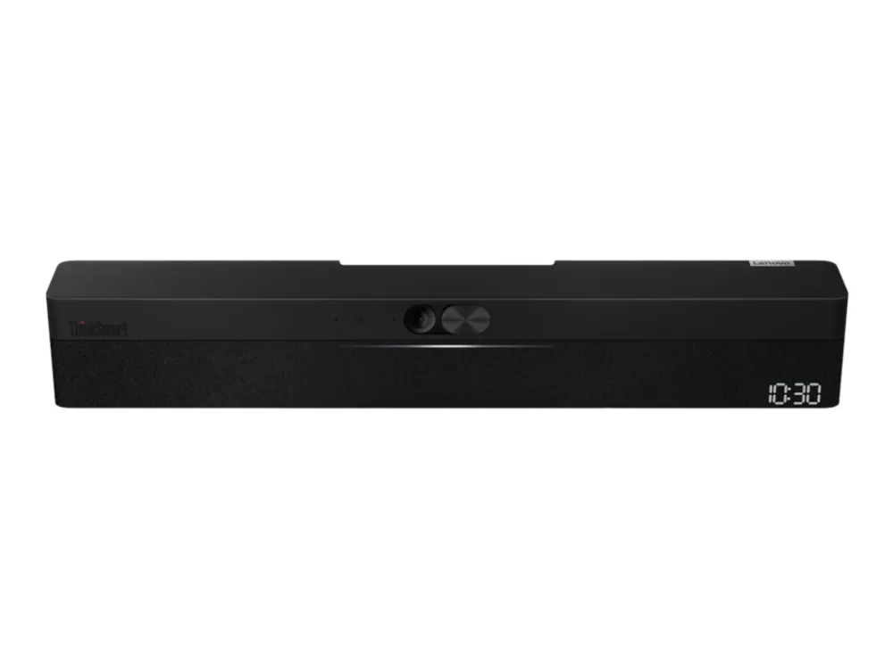 Lenovo ThinkSmart One - Videokonferencepakke (berøringsskærmkonsol, beregningssystem) - med 3 års Lenovo Premier Support   First Year Maintenance - Certified for Microsoft Teams Rooms - sort