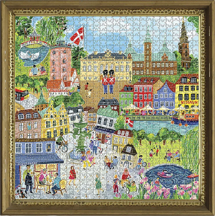 eeBoo eeBoo - Puslespil 1000 brk - København