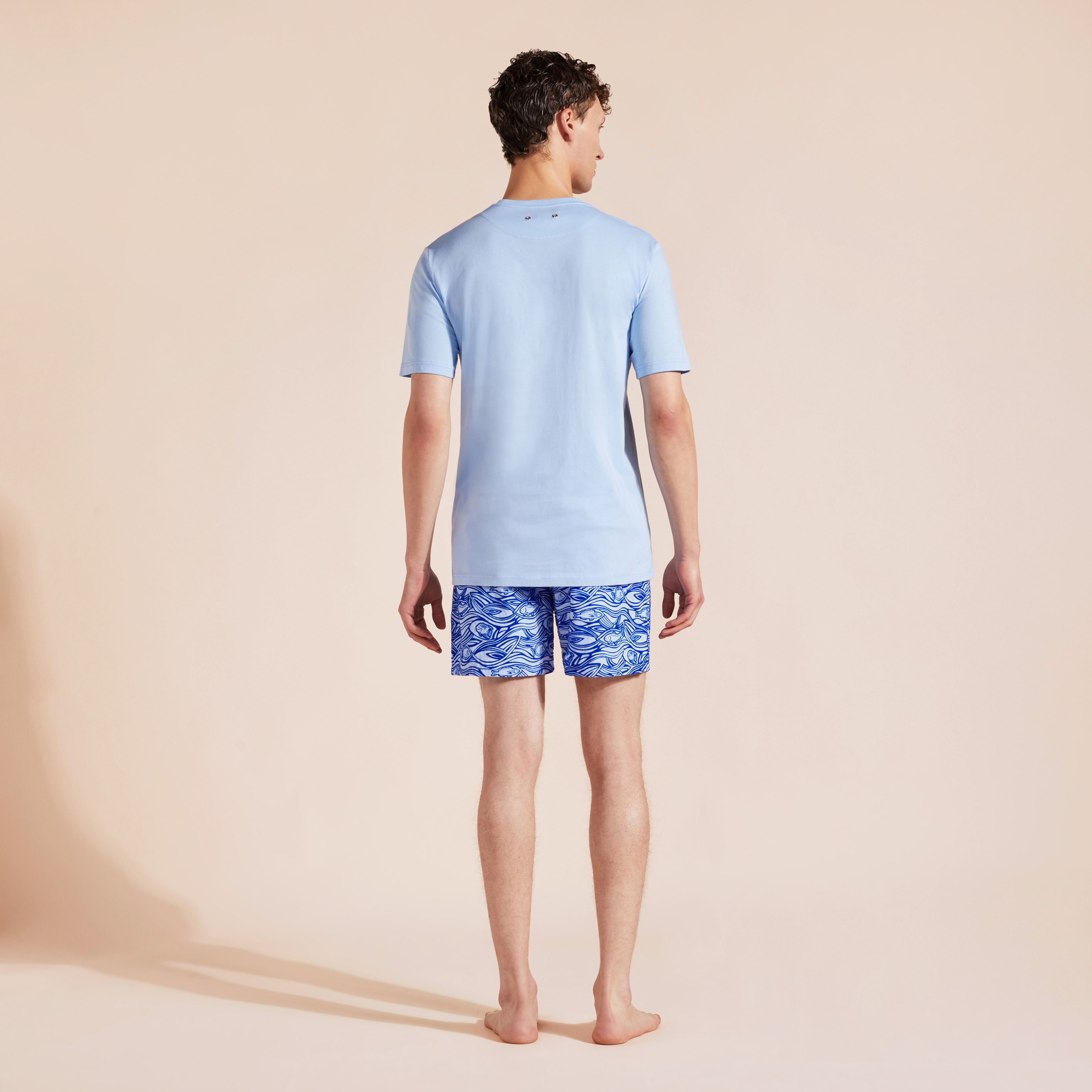 T-shirt en coton organique homme uni | Site Vilebrequin | TTNU0P00