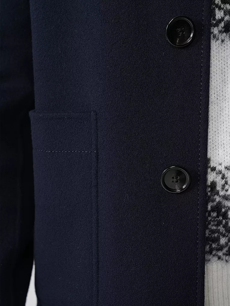 AMI PARIS Wolljacke dunkelblau