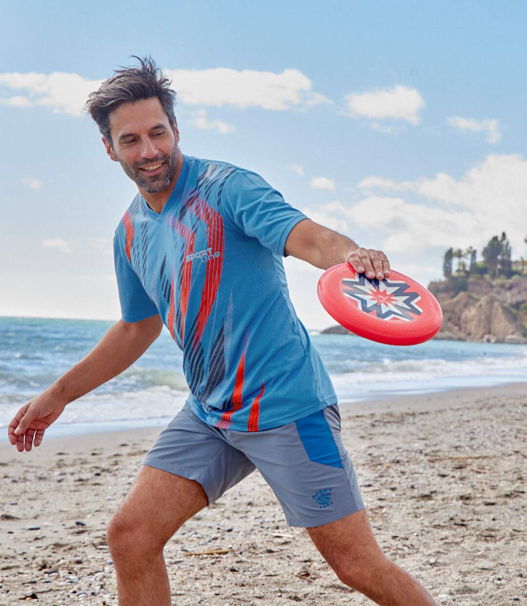 Lot de 3 Tee-Shirts Sport Col V Atlas®