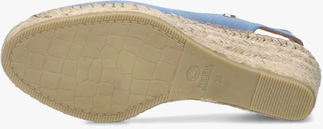 FRED DE LA BRETONIERE blauwe fred de la bretoniere espadrilles clare beau