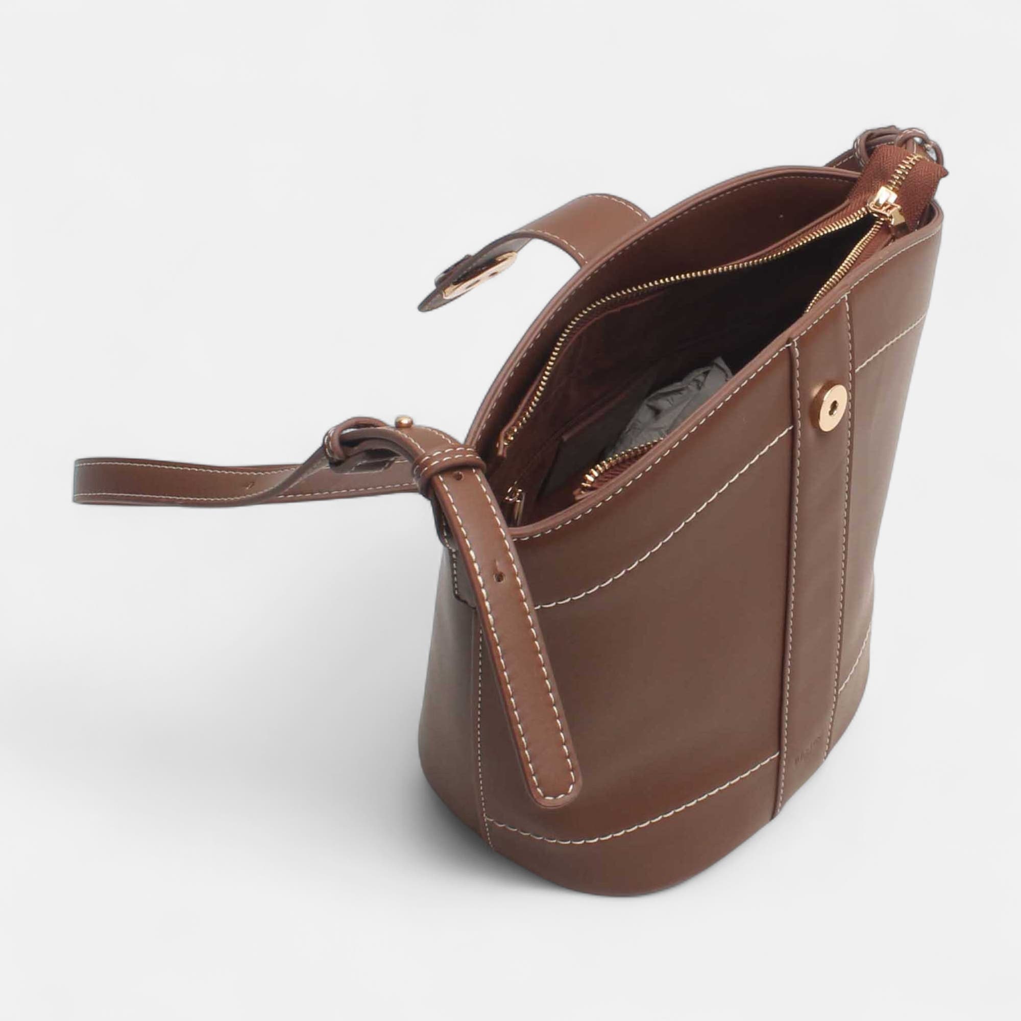 Sac à main marron