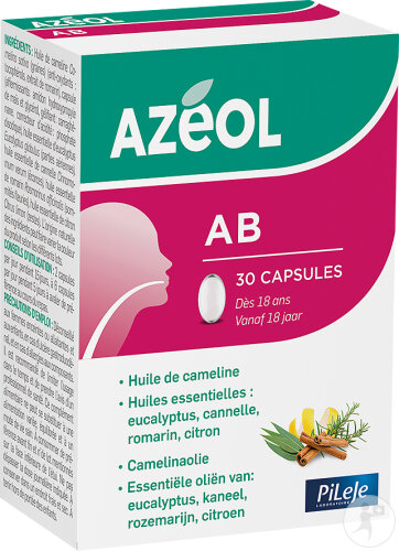 Pileje Azéol AB 30 Capsules