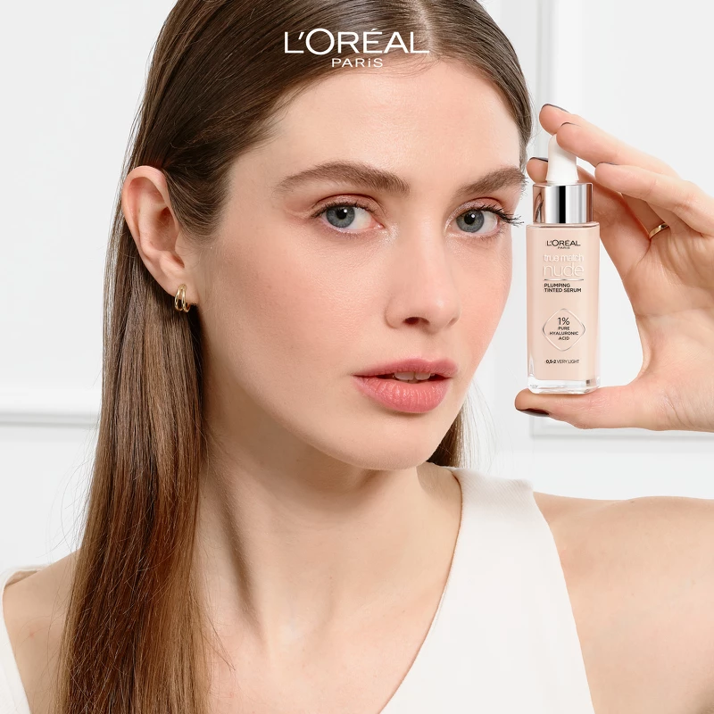 L'Oréal Paris Cosmetics True Match Nude Plumping Tinted Serum 30 ml - No. 0.5-2 Very Light