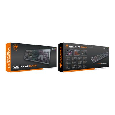 Cougar VANTAR AX BLACK - clavier filaire
