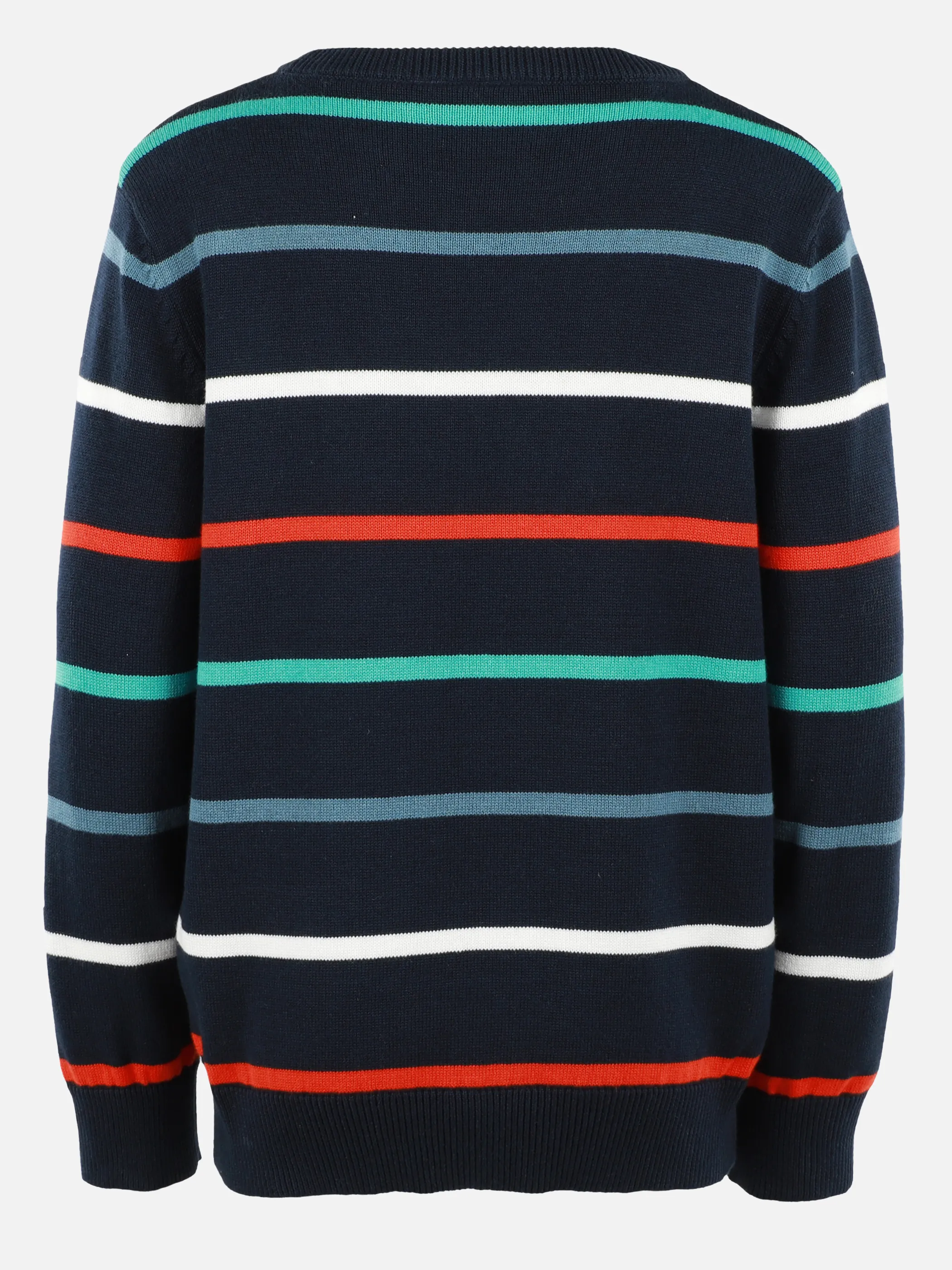 Jungen Strickpullover mit Streifen