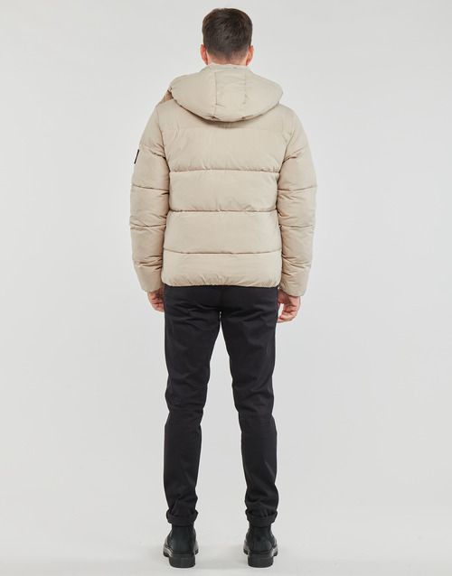 Calvin Klein Jeans - ESSENTIALS NON DOWN LOGO JACKET Beige