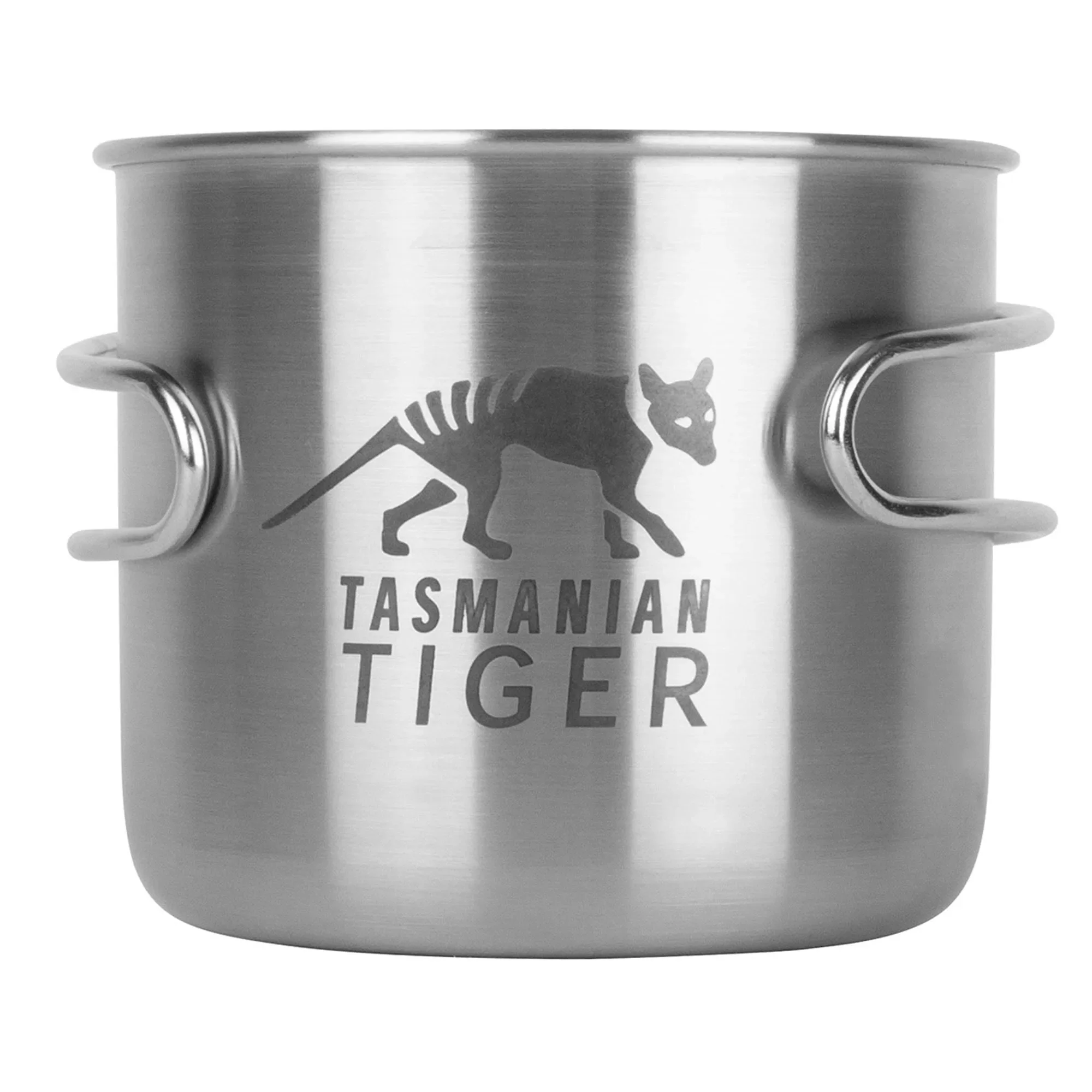 Tasmanian Tiger -  Tasmanian Tiger Becher mit Griff Handle Mug 500 ml silberfarben