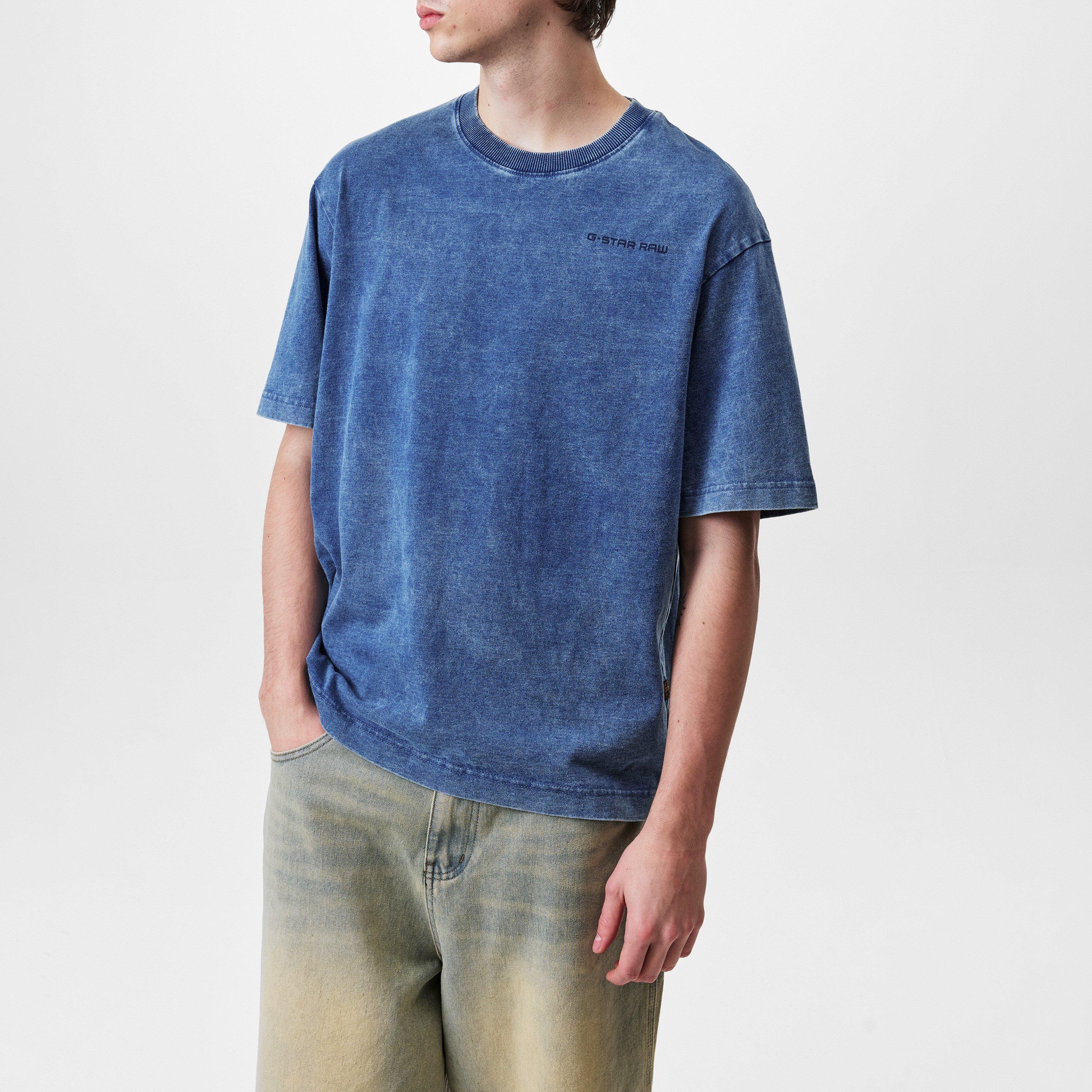 G Star Indigo Boxy T Shirt