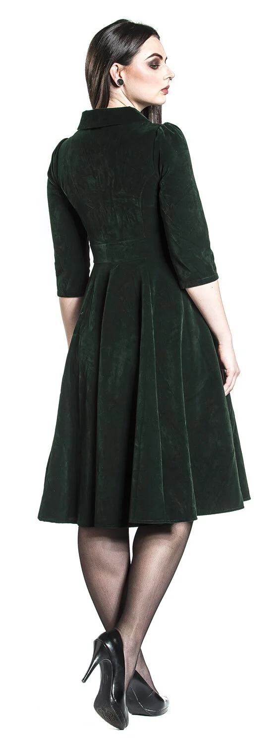 Robe De Cocktail En Velours | H&R London Robe mi-longue