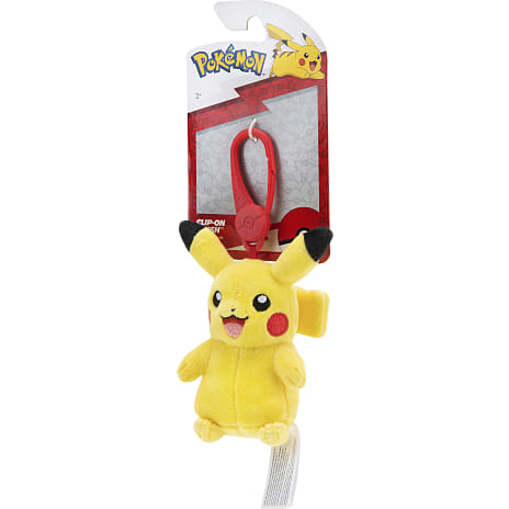 Pokémon bamse clips 9 cm – flere varianter - assorteret