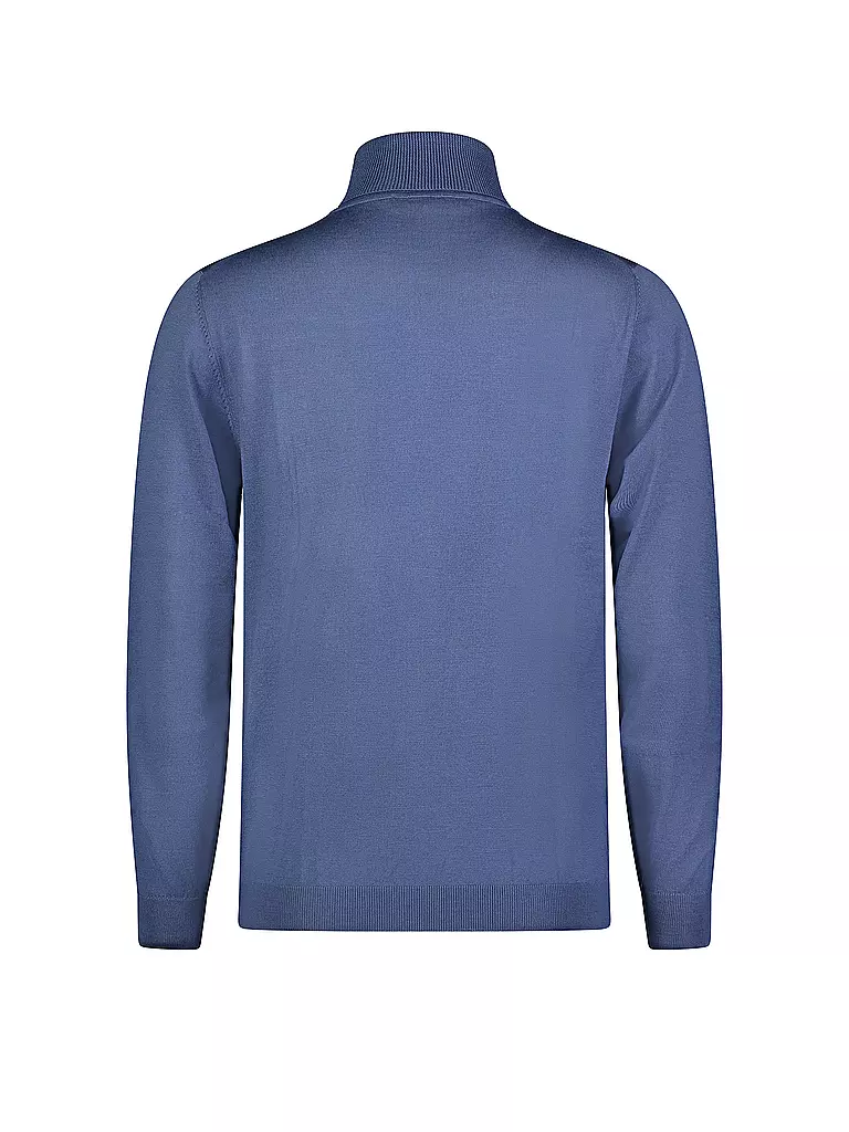 ROY ROBSON Rollkragenpullover blau