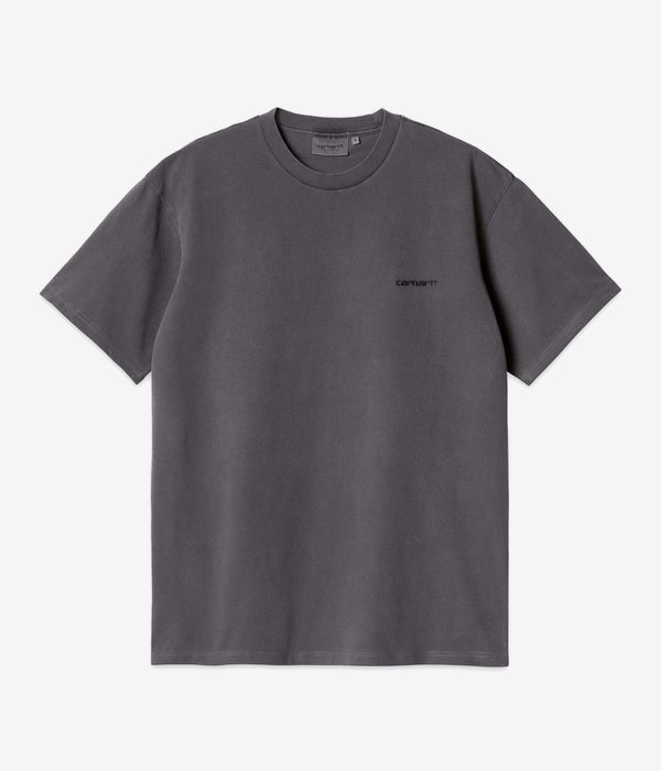 Carhartt WIP Duster Script T-Shirt (black garment dyed)
