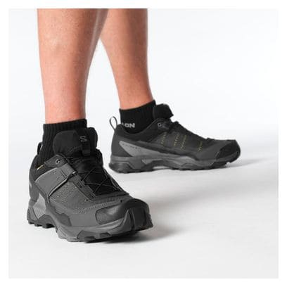 Chaussures Outdoor Salomon X Ultra 5 GTX Noir/Gris Homme