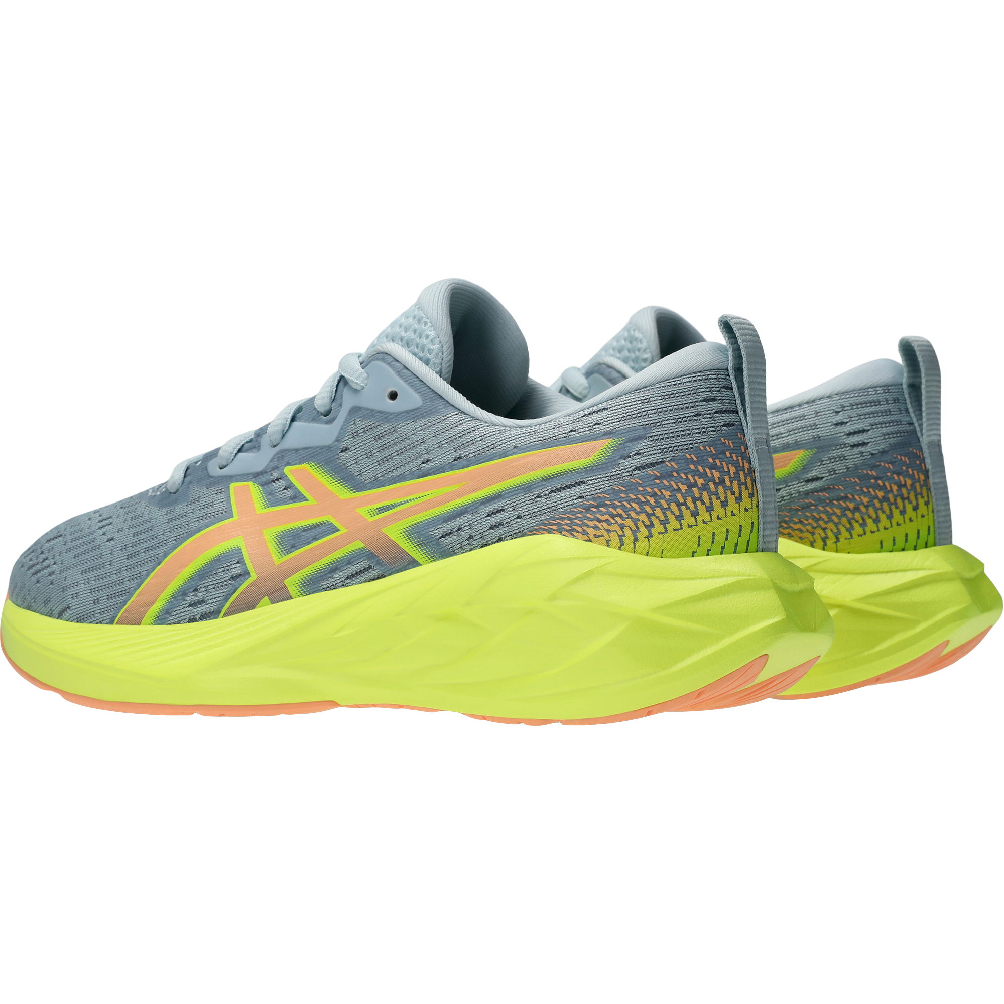 ASICS Novablast 4 GS Laufschuhe Kinder cool grey