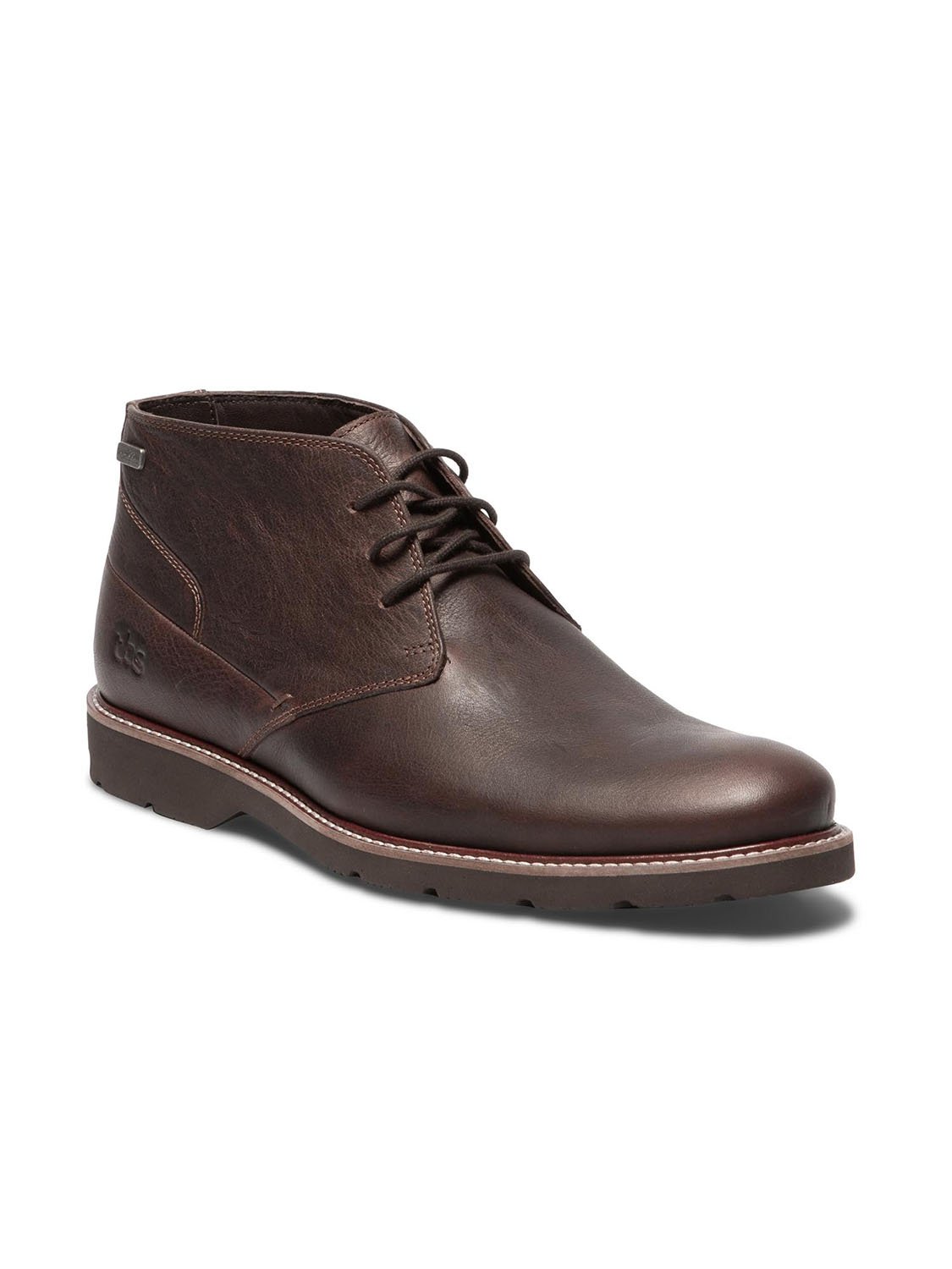 Bottillons Homme Confort Purefoam Dessus Cuir Marron
