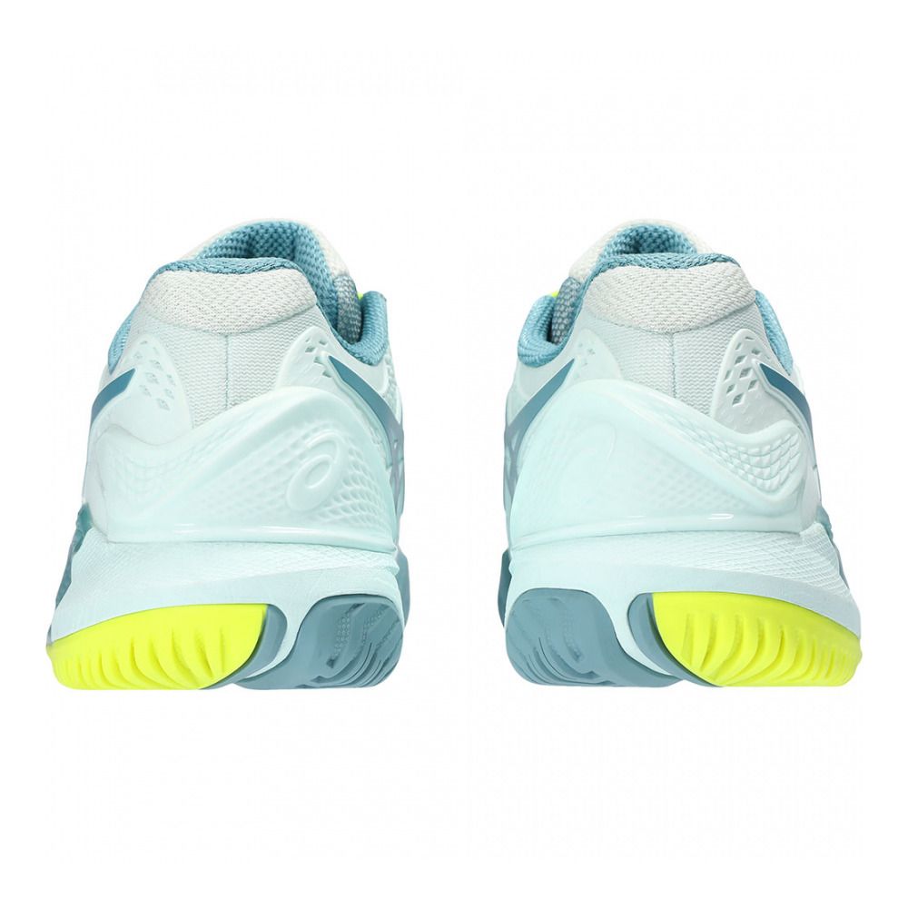 Asics GEL-RESOLUTION 9 - Chaussures de tennis Femme soothing sea/gris blue