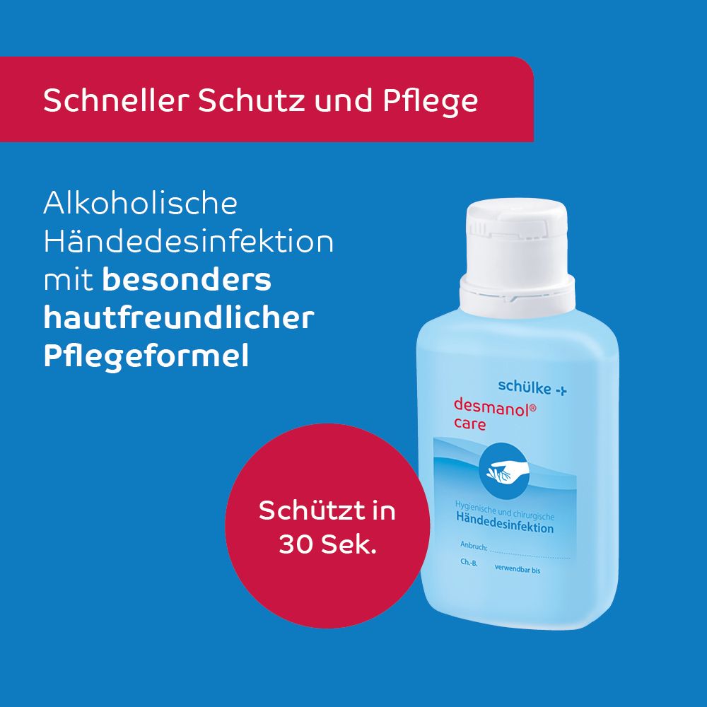 desmanol® care alkoholische Händedesinfektion