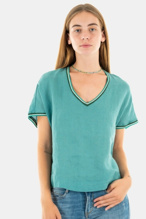 tee shirt le boudoir d'edouard be1155 menthe