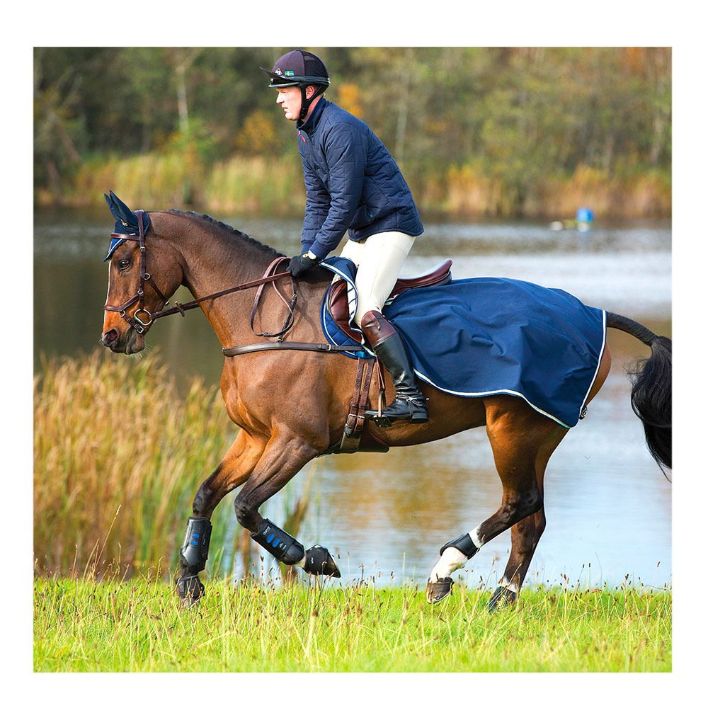Horseware RAMBO COMP SHEET - Couvre-reins navy/beige