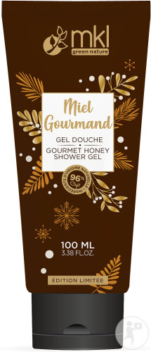 MKL Green Nature Gel Douche Miel Gourmand Edition Limitée Tube 100ml
