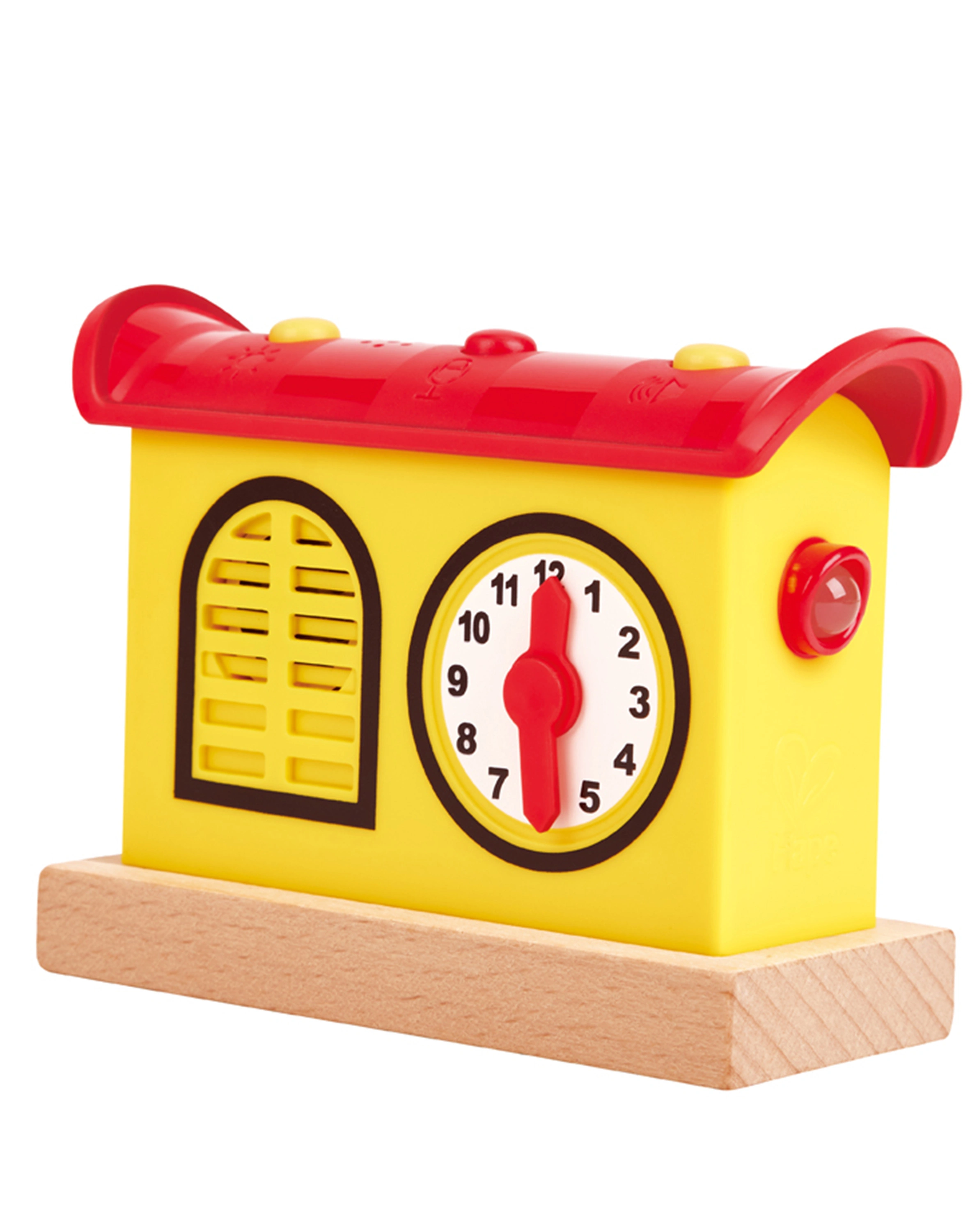 Eisenbahnzubehör BAHNHOF 5-teilig aus Holz