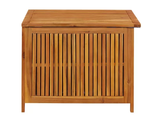 Boîte de rangement de jardin 75x75x58 cm Bois d'acacia solide