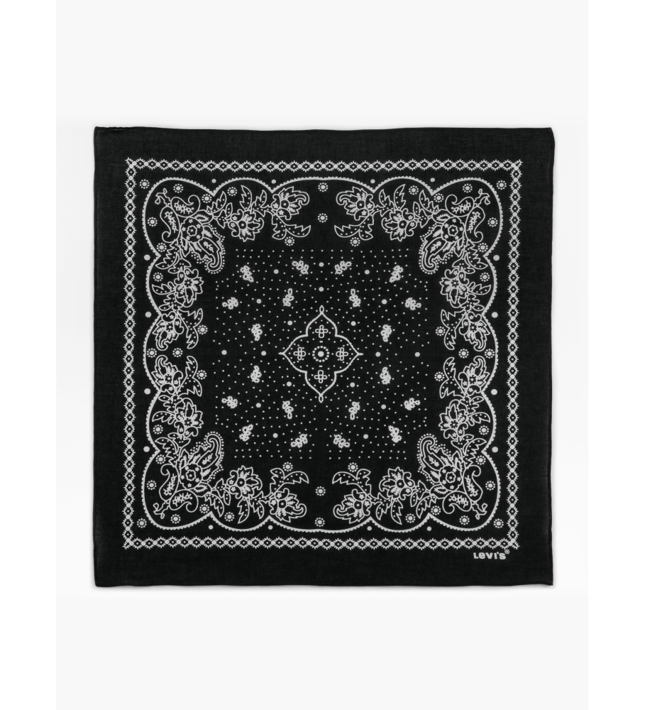 Lenços/Cachecóis Bandana Levi's Paisley pretos