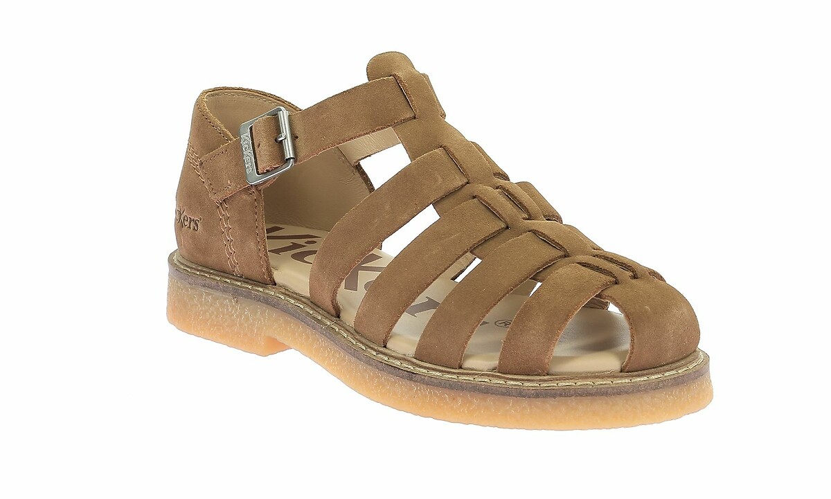 KICKERS<br>Sandálias de pescador de couro Kick Lergo