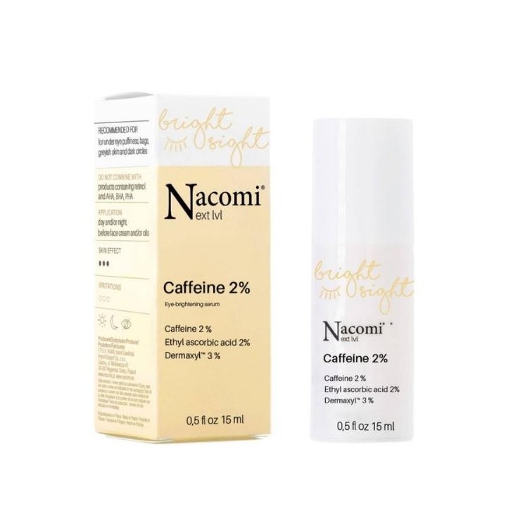 Nacomi Next Level Bright Sight Verhelderend Serum met Cafeïne 2% 15 ml