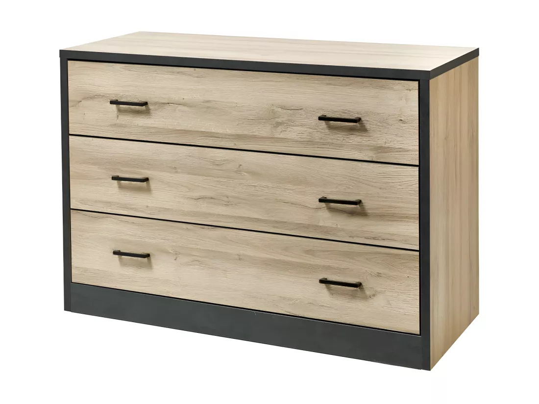 Chambre Complète (180*200) Chêne naturel - OUDONG n°2