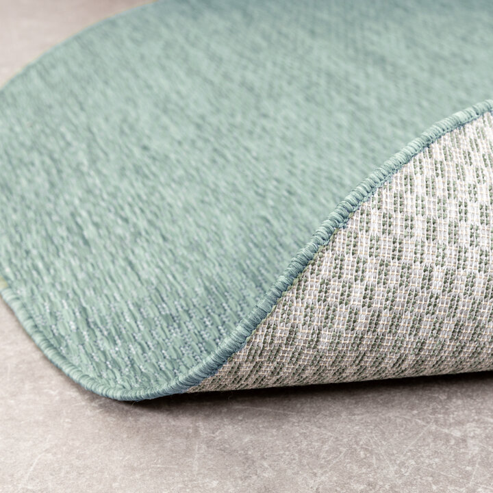 Rond buitenkleed - Costa Turquoise | Zomerse budgettopper!