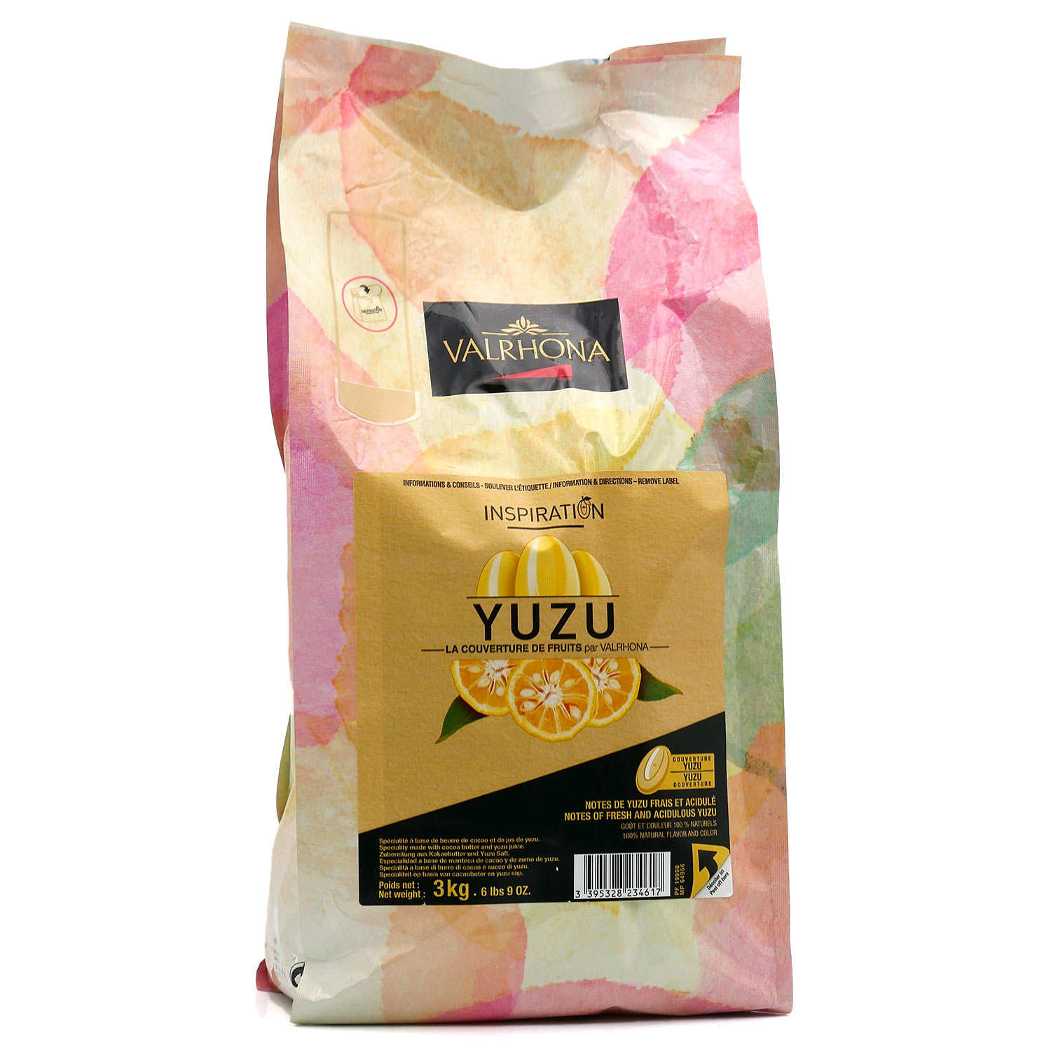 Inspiration Yuzu Valrhona - Couverture de fruit