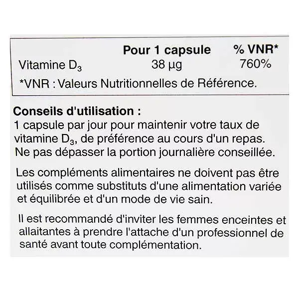 Pharma Nord D-Pearls 1520 Vitamina D3 120 cápsulas