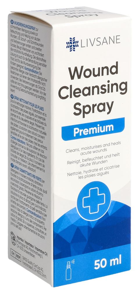 LIVSANE Wundreinigungsspray Spray Spr 50 ml