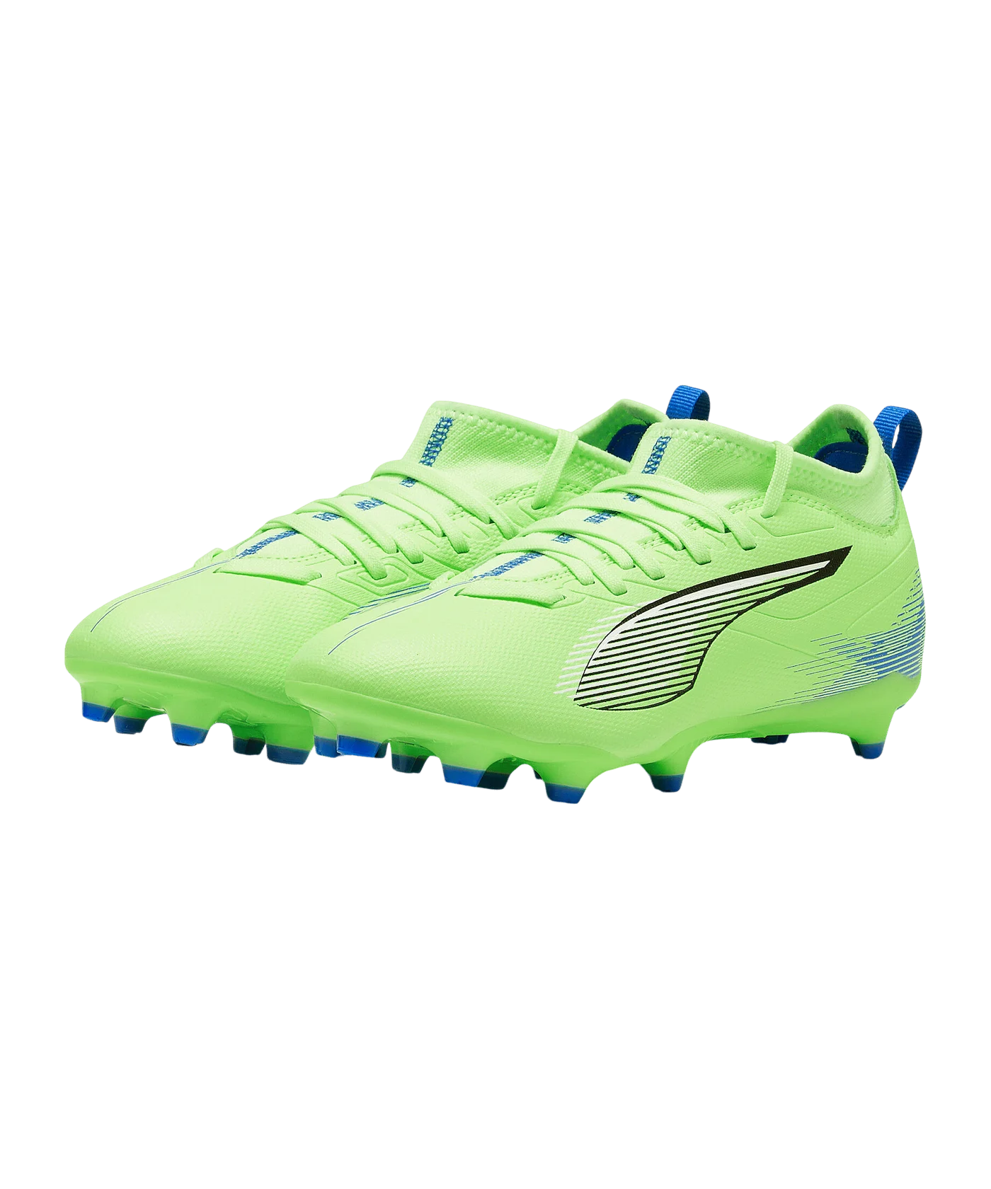 PUMA ULTRA 5 Match FG/AG Lights Out Jr Kids Grün Weiss F03